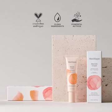 Mad Hippie Blemish Cream - 2% Salicylic Acid Serum, Acne Treatment for Clear Skin, Soothing Acne Cream for Face Packed with Clean & Natural Ingredients, 1.02 Fl Oz