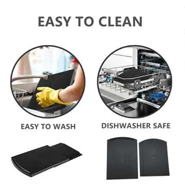 T-H-SEE Sliding Kitchen Coffee Maker Tray & Appliance Mat