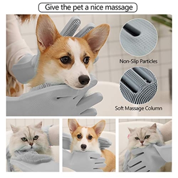 Pet Grooming Gloves for All Pets – Effortless Care Solution