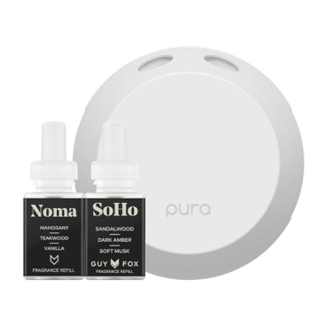 Pura Smart Home Fragrance Device Starter Set - Pura 4 - Scent Diffuser for Home - Includes Fragrance...