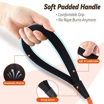 Lynxking Check Cord Dog Leash - Long Lead Training Line for All Dogs