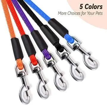 Lynxking Check Cord Leash for All Dog Breeds