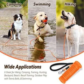 Lynxking Check Cord Leash for All Dog Breeds