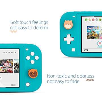 GeekShare Cute Animal Thumb Grip Caps for Switch
