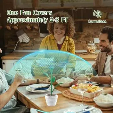 Outdoor Fly Fans for Tables - Portable & Stylish Solution