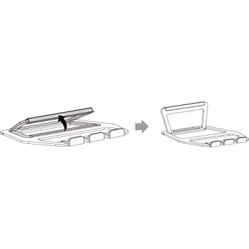 Ergonomic Aluminum Laptop Stand for Comfort and Stability