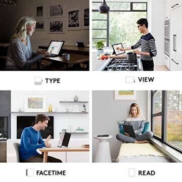 Logitech iPad Pro Keyboard Case with Detachable Backlit Keys