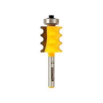 YONICO Molding Router Bits Triple Bead 1/8-Inch Radius