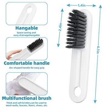 Bthiner 2 in 1 Toilet Brush & Plunger Set for Clean Bathrooms