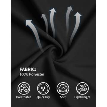 QBK 2T to Youth Neon Shirt Kids UPF 50+ Dry Fit Athletic Short Sleeve T Shirts for Boys and Girls