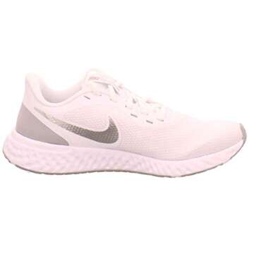 Nike Women's Revolution 5 Running Shoe, White/Wolf Grey-Pure Platinum, 9.5 Regular US