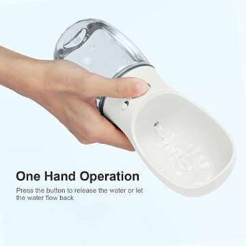 DEYACE Portable Leak Proof Dog Water Bottle for Travel