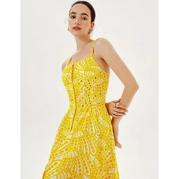 Jardinvue Stylish Midi Dress for Summer Parties