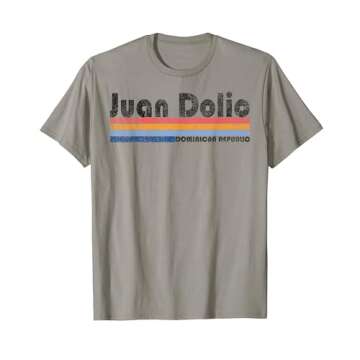 Vintage 1980s Style Juan Dolio Dominican Republic T-Shirt