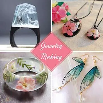 Crystalline UV Resin 200g for Easy Jewelry Crafting