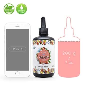 Crystalline UV Resin 200g for Easy Jewelry Crafting