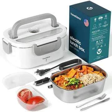 TRAVELISIMO Electric Lunch Box Heater for Work