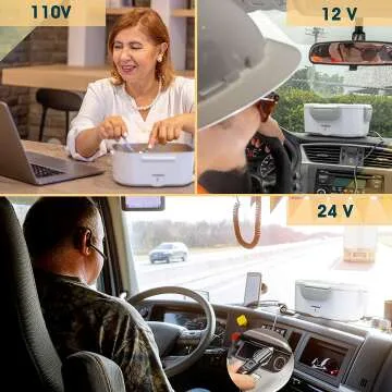 TRAVELISIMO Electric Lunch Box Heater for Work