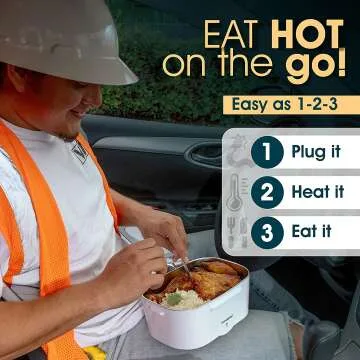 TRAVELISIMO Electric Lunch Box Heater for Work