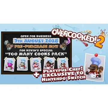 Overcooked! 2 for Nintendo Switch - Family Fun Game