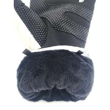 Head Women's Waterproof Hybrid Gloves (Large, Black)