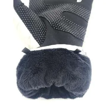 Head Women's Waterproof Hybrid Gloves (Large, Black)