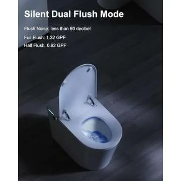 BATHKITY Smart Toilet with Heated Seat and Auto Flush