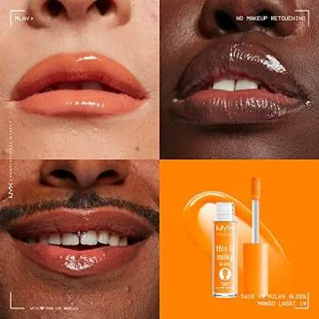 NYX Milky Gloss: 12 Hour Vegan Lip Gloss in Mango Lassi
