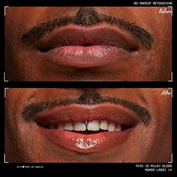 NYX Milky Gloss: 12 Hour Vegan Lip Gloss in Mango Lassi