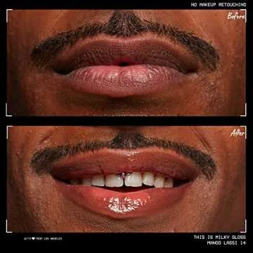 NYX Milky Gloss: 12 Hour Vegan Lip Gloss in Mango Lassi