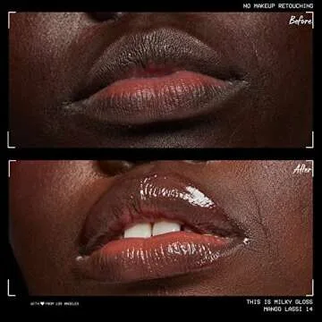 NYX Milky Gloss: 12 Hour Vegan Lip Gloss in Mango Lassi