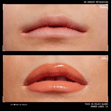 NYX Milky Gloss: 12 Hour Vegan Lip Gloss in Mango Lassi