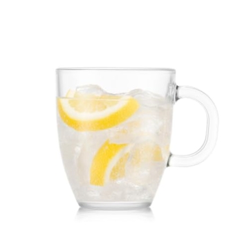 Bodum 12oz Bistro Glass Mugs - Perfect for Coffee Lovers