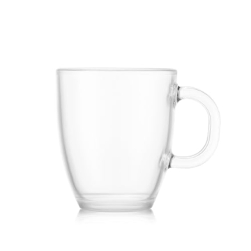 Bodum 12oz Bistro Glass Mugs - Perfect for Coffee Lovers