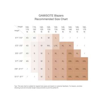 GAMISOTE Women’s Elegant Cape Blazer with Split Sleeves