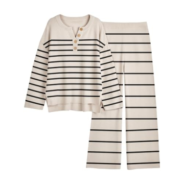 LILLUSORY Lounge Sets Womens Two 2 Piece Matching 2024 Fall Fashion Outfits Clothes Clothing Trendy ...