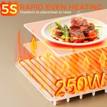 Portable Warming Mat for Food - Waterproof Food Tray
