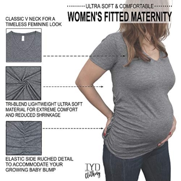 Thanksgiving Women's Maternity Shirt for Announcements