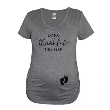 Thanksgiving Women's Maternity Shirt for Announcements