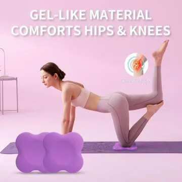 Yflingjie Extra Thick Yoga Cushions for Knees and Elbows
