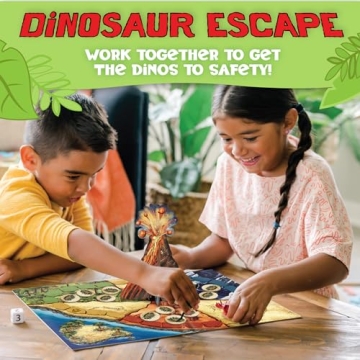 Dinosaur Escape Cooperative Game for Kids Ages 4 Plus