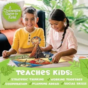 Dinosaur Escape Cooperative Game for Kids Ages 4 Plus