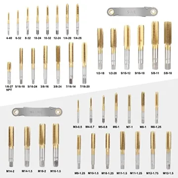 WYNNsky 86-Piece Die and Tap Set for Threading