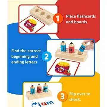 Coogam Educational Flashcards for Spelling Skills