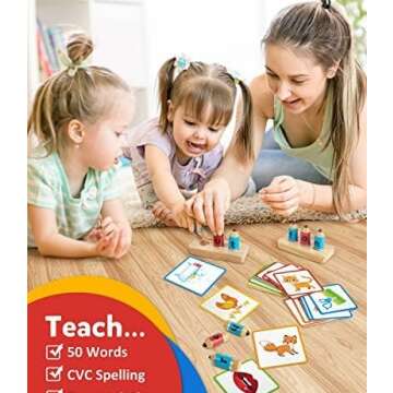 Coogam Educational Flashcards for Spelling Skills