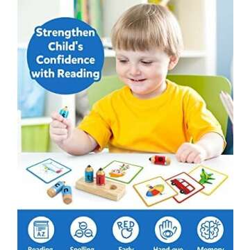 Coogam Educational Flashcards for Spelling Skills