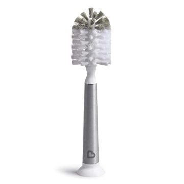 Munchkin Shine Stainless Steel Bottle Brush with Refill Head