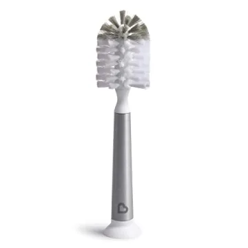 Munchkin Shine Stainless Steel Bottle Brush with Refill Head