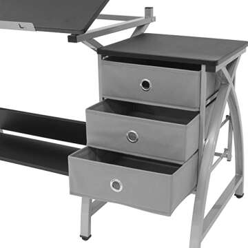 Adjustable Drafting Table for Artists and Designers