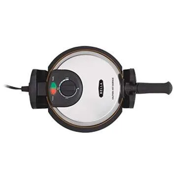 BELLA Copper Waffle Maker for Perfect Belgian Waffles